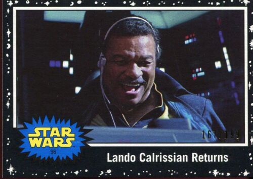 Parallel Base Card #96 Lando Calrissian Returns 199 Star Wars JTTROS Black