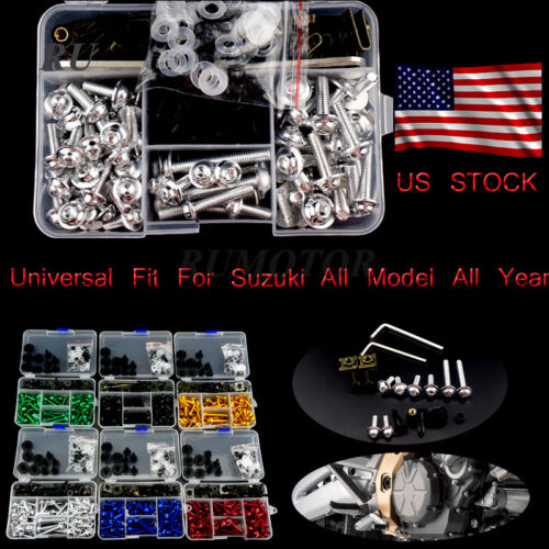 For Suzuki GSX650F 2008-2014 Motorcycle Accessories Full Fairing Bolt Kit CNC
