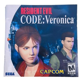 Resident Evil Code: Veronica (Sega Dreamcast, 2000) dischi e manuale gioco testati
