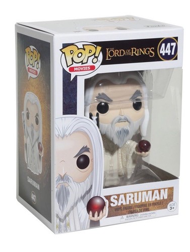Le Seigneur des Anneaux-Saroumane Figurine en vinyle objet #13555 Funko Pop films