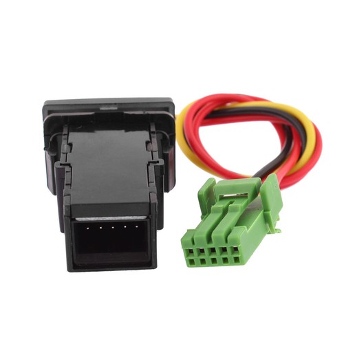 DC 12V Panel Mount Latching 4 Wire Fog Light Switch for Toyota Carola