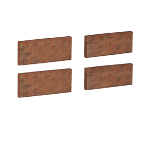 Bachmann 44-565 OO Gauge 6ft Victorian Wall Sections Pk4
