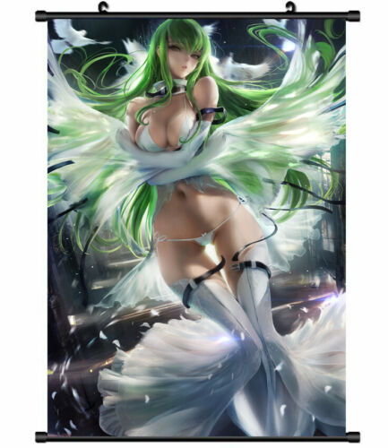 Anime Poster Code Geass C.C Home Decor Wall Scroll Painting 60*90cm