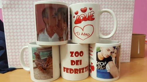 TAZZA PERSONALIZZATA CON FOTO FRASE-LOGO O DISEGNO IMMAGINE