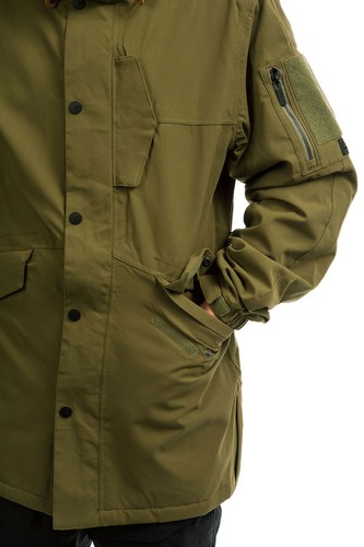 NWT THIRTYTWO Men/'s snow LODGER Snow 2019 SNOWJACKET Olive Size Large