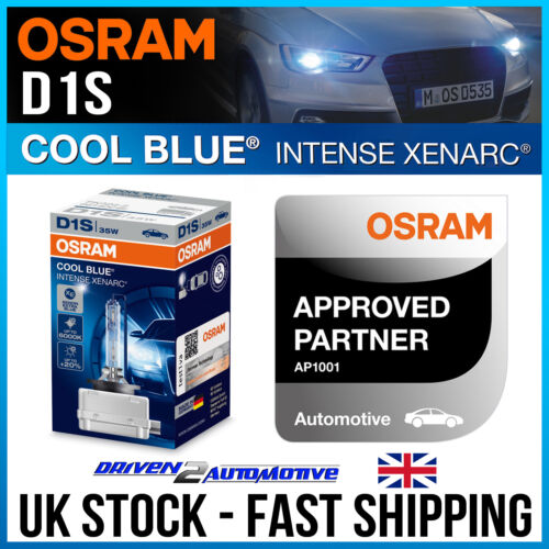 20/% Brighter 1x OSRAM D1S COOL BLUE INTENSE XENARC HID XENON BULB 5000K