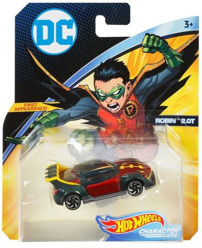 Hot Wheels Diecast Dc Comic Mattel oficial licenciado 2016 recoger carácter coches