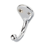 BOX OF 10 Satin Nickel Robe,Coat,Hat Hooks Double