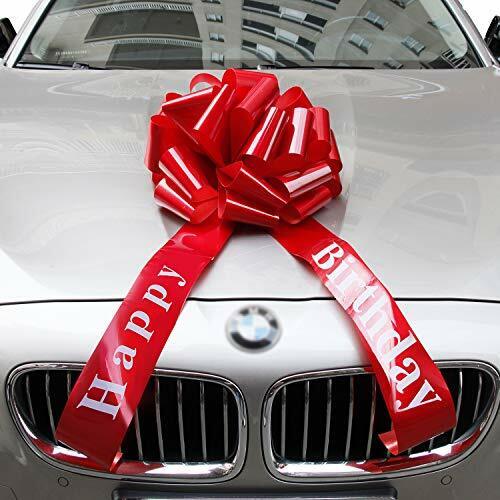 Vindar Car Bow Riesige Große Rote Schleife für Auto Geburtstag Geschenk Happy Bi