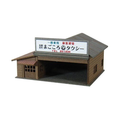 Sankei MP01-73 Taxi Station 1//220 Z scale New Japan