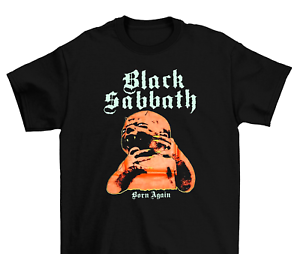 Black Sabbath Born Again 1 Album Cotton Black Unisex S-2345XL T-Shirt V1194 