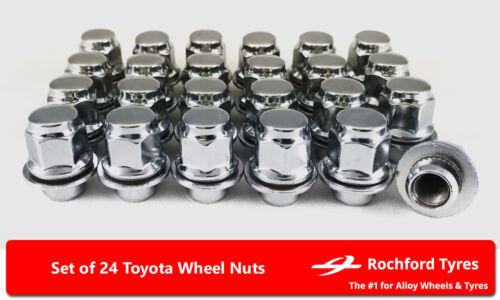 12x1.5 Nuts For Toyota Hilux 15-17 24 Original Style Wheel Nuts Mk8