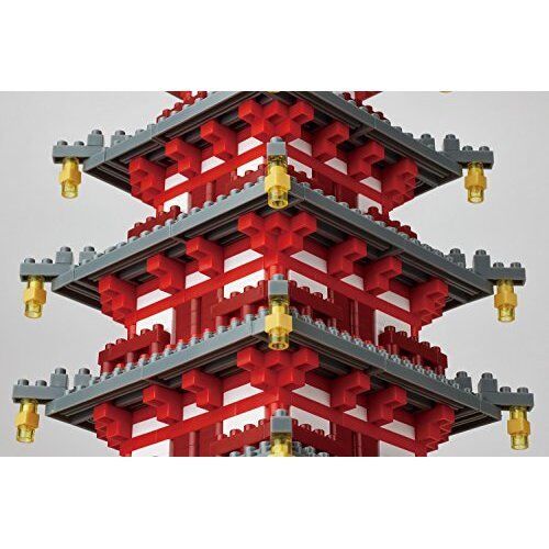 Nano-block Five-Story Deluxe Edition NB-031 from Japan NEW EMS