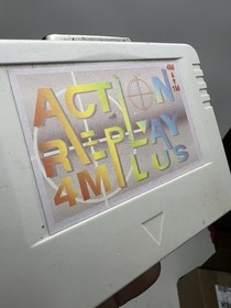 Action Replay 4M Plus Memory Card White for Sega Saturn 4MB 1MB