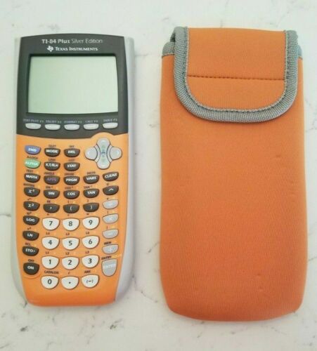 Texas Instruments TI-84 Plus Silver Graphing Calculator Pink Blue /& More