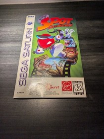 Spot Goes to Hollywood (Sega Saturn, 1996) Authentic & Complete w/ Registration!