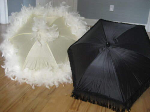 Second Line Wedding Umbrellas New Orleans Authentic Feather Parasols Mardi Gras 