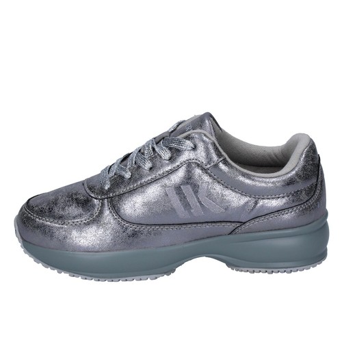 Lumberjack Sneaker Bambina Pelle Sintetica Argento Lumberjack Sneaker Bambina Pelle Sintetica Argento