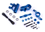 CNC metal arms steering group suit set BLUE fit losi 5ive-T parts rovan LT