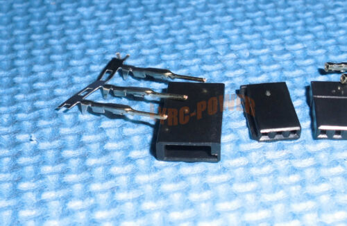 10Sets Male/Female 2.54mm Connector Plug for Servo Jr Futaba RC Batttery Model 
