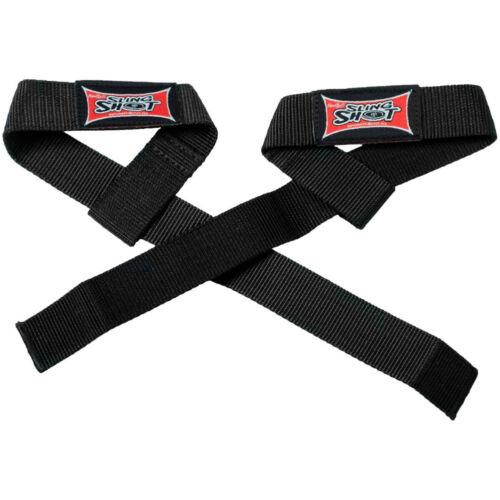 Sling Shot Nylon Weight Lifting Straps by Mark Bell Simple loop design! 