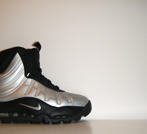Nike ACG Air Max Posite Bakin Boot GS Sample 3.5Y (Womens 5) Silver Foamposite | eBay