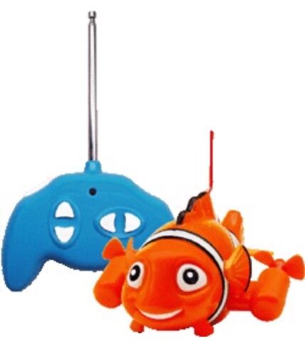 Keiko Mini ClownFish R/C Water Fish RC Toy W/Remote Racer Set X2 SALE 