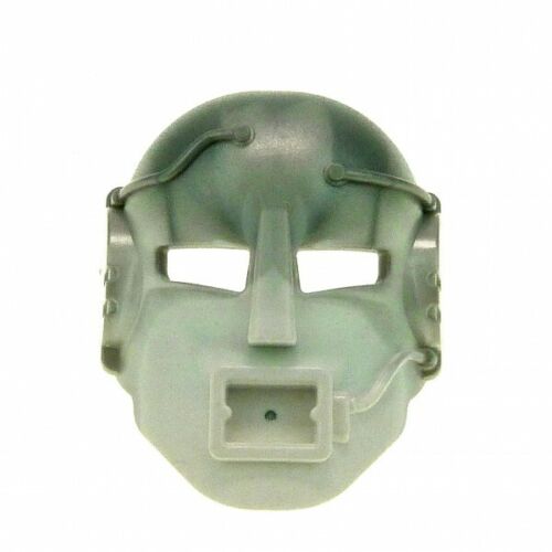 1 x Lego Bionicle Figur Kopf Maske dunkel perl grau weiß Kanohi Mask Mahiki Nui