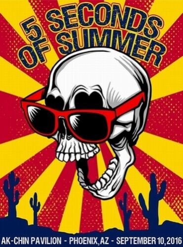 FREE POSTAGE FIVE SECONDS OF SUMMER 5SOS TOUR POSTER COLLECTION