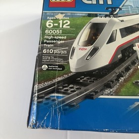 LEGO City High Speed Passenger Train 60051-incomplete with box and manuals