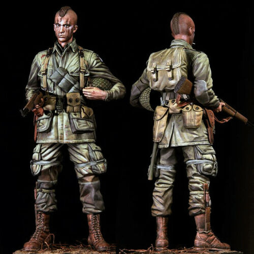 1/9 Scale 200mm WWII US Force Airborne Soldier Resin Figure Model Kits Unpainted