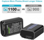 A6500 A6300 Neewer NP-FW50 Cámara conjunto de Cargador de batería compatible con Sony A6000