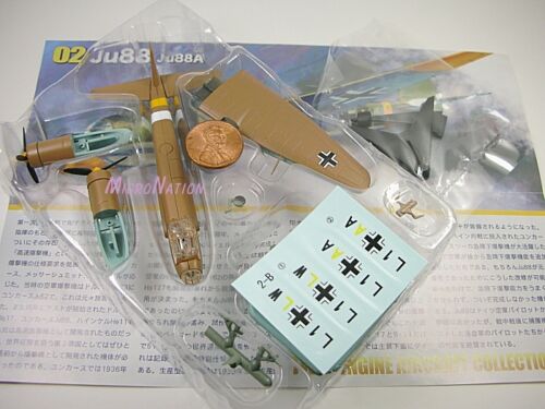 F-toys 1//144 Twin-Engine3 2B Junkers Ju 88 A 1st Training Wing IV Fighter Squadr