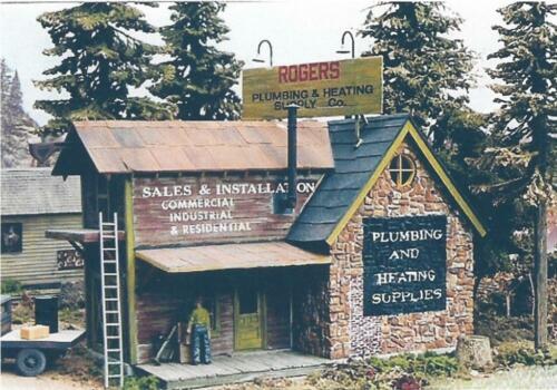 ROGERS PLUMBING & HEATING SUPPLY #1809 ON30 NEW RE-ISSUE MILEPOST MODELS 
