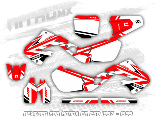 NitroMX Graphics Kit for Honda CR 250 1997 1998 1999 Motocross Decal Stickers MX