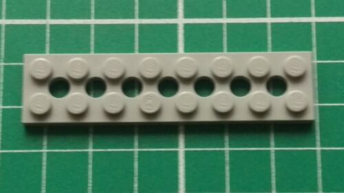 Lego 3738 Technic Plate 2 X 8 Studs With Center Holes x4
