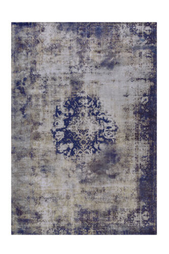 Arte Espina Teppich Vintage Oriental Muster Design Aubousson Grau Blau 