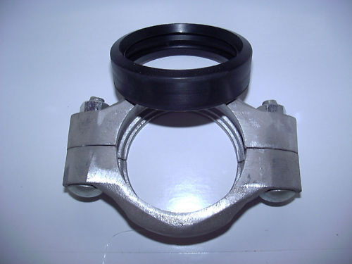 2/" Aluminum Victaulic type Clamp and Gasket NEW