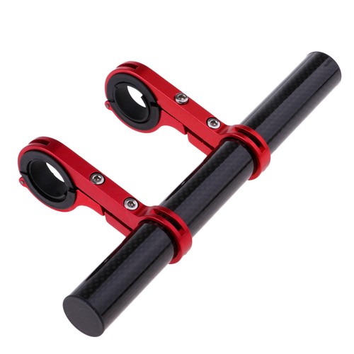 Double Handlebar Extender Mount Holder for Bike Mounts Flashlights Extension