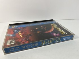 Stellar-Fire CIB Sega CD Complete Game Case Art Manual +Registration Card