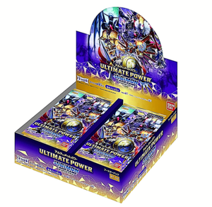 BANDAI Japanese Anime Fedex Digimon Card Game Ultimate Power BT-02 Booster BOX