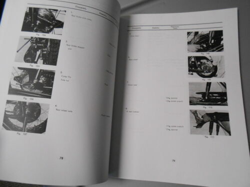 Honda Service Manual 1961-1968 C72 C77 CS72 CS77 CB72 CB77  622661 F