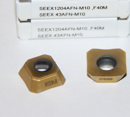 SEEX 43AFN-M10 F40M SECO  *** 10 INSERTS *** FACTORY PACK ***