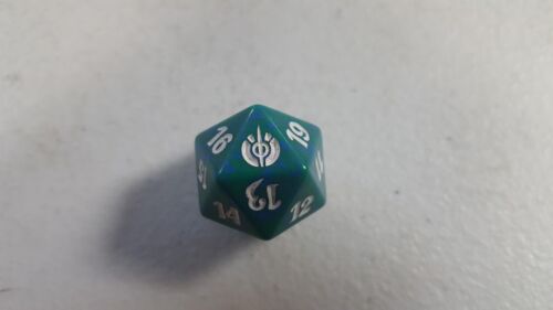 Mirrodin Besieged GREEN 20 Sided Life Counter Dice MTG Magic the Gathering 