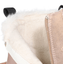 JETTE High-Top-Sneaker Schnürer Metallic-Details Teddyfutter