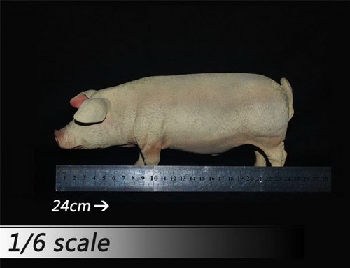 Model White Pig Pet Animal Figure 1//6 Journey to the West Zhu Bajie Pig Ver