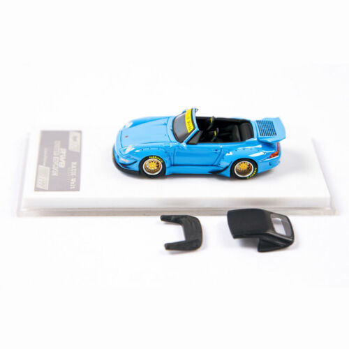 Hpi64 1:64 Porsche 911 993 RWB RAUH-Welt Begriff Car Model Open Top Limited Blue