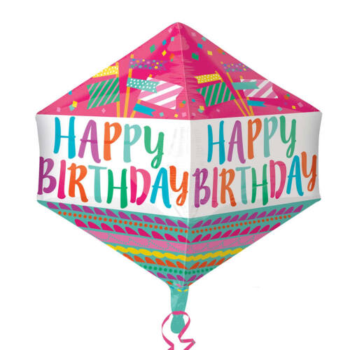 Anagram 18/" Happy Birthday Foil Balloons Different design and Shapes UK Seller