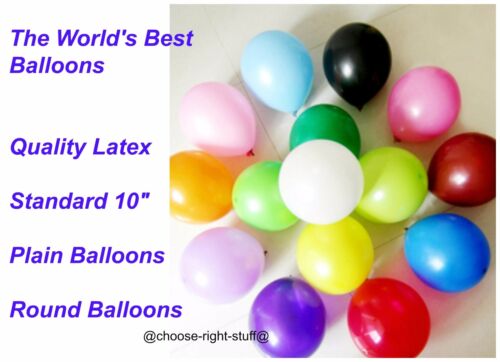 Plain Latex Balloons 10/" /&100 Meter balloon Curling ribbion For Birthday weddin
