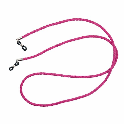 5x Cordón Trenzado Cuerda para Gafas Lentes Color Negro Marrón y Rosado